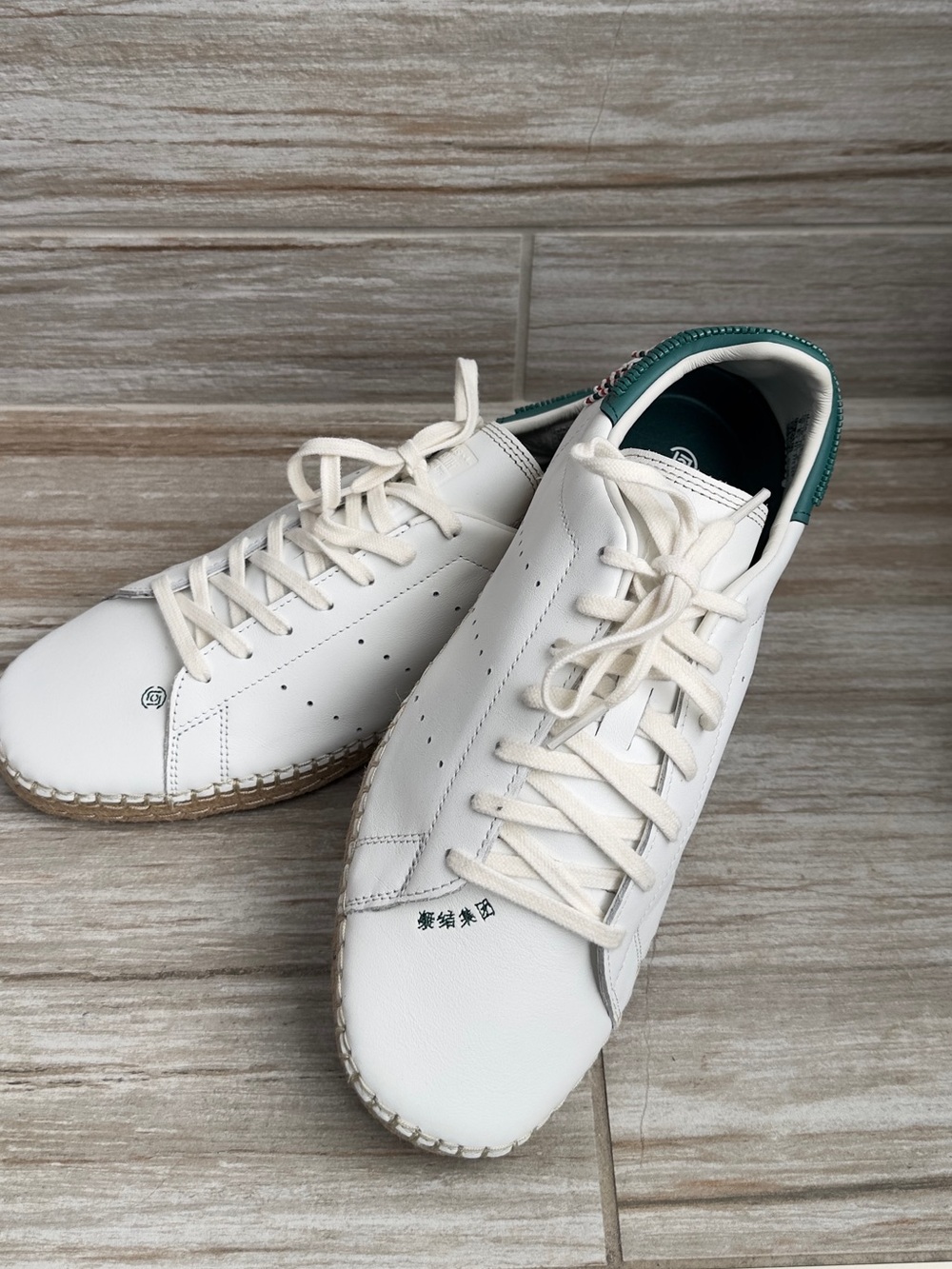 Adidas x Clot By Edison Chen Stan White Leather Women's Sneakers